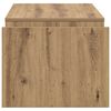 vidaXL Table basse Ch&ecirc;ne artisanal 90 x 45 x 35 cm Bois d'ing&eacute;nierie