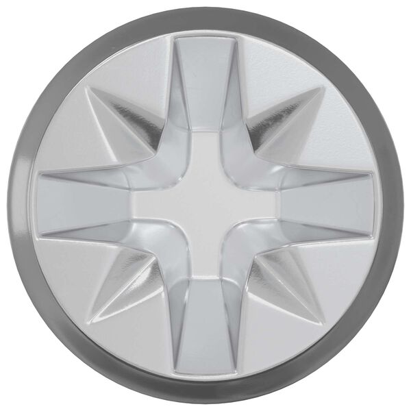 vidaXL Vis de verrou &agrave; came 2 pcs Argent et noir M6 x 40 mm