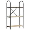 vidaXL &Eacute;tag&egrave;re 3 niveaux 60 x 30 x 109 cm Bois d'ing&eacute;nierie