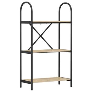 vidaXL &Eacute;tag&egrave;re 3 niveaux 60 x 30 x 109 cm Bois d'ing&eacute;nierie