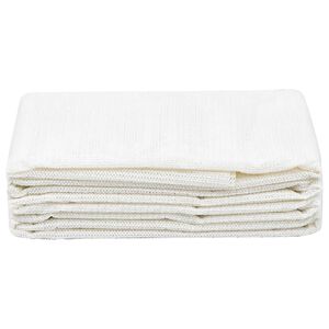 vidaXL Tapis de tente 100x500 cm Blanc