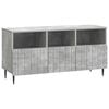vidaXL Meuble TV Gris b&eacute;ton 102 x 34,5 x 50 cm Bois d'ing&eacute;nierie