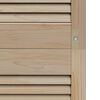 vidaXL Porte de Cabinet avec porte 4 pcs Naturel 170 x 2,1 x 39,5 cm