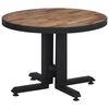 vidaXL Table basse ronde &Oslash;55x40 cm teck de r&eacute;cup&eacute;ration massif