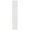 vidaXL Armoire de rangement mince blanc 50x42,5x225 cm