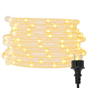 vidaXL Cordon lumineux avec 240 LED Blanc chaud 10 m PVC