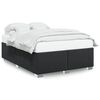 vidaXL Cadre de lit sans matelas noir 137 x 190 cm similicuir