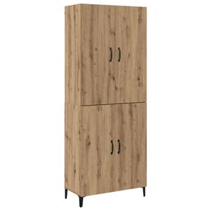vidaXL Haut Armoire 2 pcs Ch&ecirc;ne artisanal Bois d'ing&eacute;nierie
