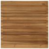 vidaXL Plateau de table 60 x 60 x 3,5 cm Carr&eacute; Bois de teck massif