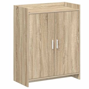 vidaXL Cabinet &agrave; chaussures avec porte Ch&ecirc;ne Sonoma 73,5 x 36 x 92 cm