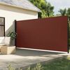 vidaXL Auvent lat&eacute;ral r&eacute;tractable marron 200x300 cm