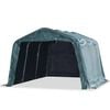 vidaXL Tente amovible pour b&eacute;tail PVC 550 g/m&sup2; 3,3 x 4,8 m Vert fonc&eacute;