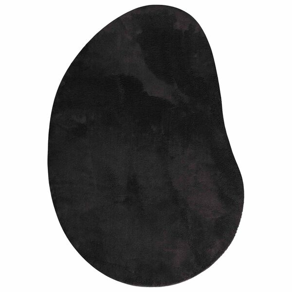 vidaXL Tapis Noir 120 x 170 cm Polyester