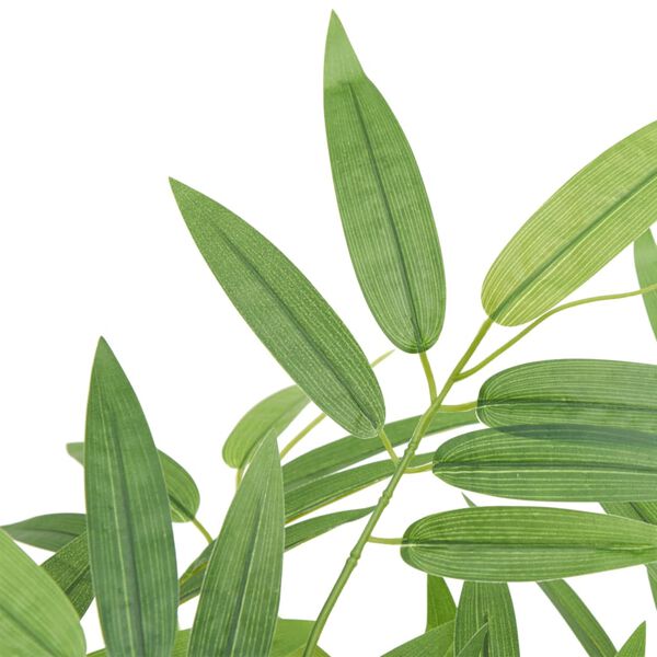 vidaXL Bambou artificiel 240 feuilles 80 cm vert