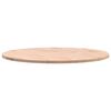 vidaXL Dessus de table &Oslash;60x1,5 cm rond bois massif de h&ecirc;tre