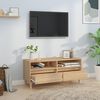 vidaXL Meuble TV ch&ecirc;ne sonoma 100x34,5x44,5 cm bois d'ing&eacute;nierie