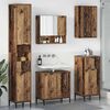 vidaXL Ensemble de mobilier de salle de bain avec tiroir Bois Ancien