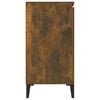 vidaXL Buffet Ch&ecirc;ne fum&eacute; 102x35x70 cm Bois d'ing&eacute;nierie