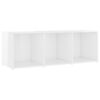 vidaXL Ensemble de meubles TV 5 pcs Blanc brillant Bois d'ing&eacute;nierie