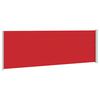vidaXL Auvent lat&eacute;ral r&eacute;tractable de patio 200x600 cm Rouge