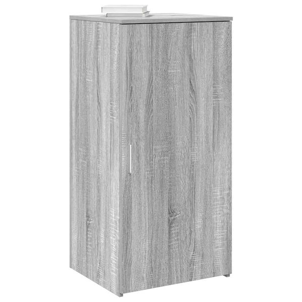 vidaXL Armoire de rangement sonoma gris 50x45x103,5 cm bois ing&eacute;nierie