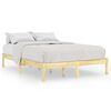 vidaXL Cadre de lit sans matelas bois massif