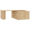 vidaXL Table basse Chêne sonoma 150x50x35 cm Bois d’ingénierie