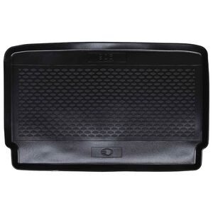 vidaXL Tapis de coffre Noir adapt&eacute; pour PEUGEOT 208 2018- Caoutchouc