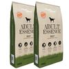 vidaXL Nourriture s&egrave;che pour chiens Adult Essence Beef 2 pcs 30 kg