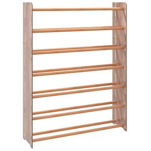 vidaXL &Eacute;tag&egrave;re &agrave; chaussures Marron 90x24x117 cm Bois d'ing&eacute;nierie