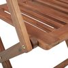 vidaXL Chaises pliables de jardin 6 pcs Bois d'acacia solide