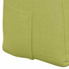 vidaXL Coussin de Dos Vert clair 160 x 24 x 50 cm tissu