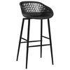 vidaXL Ensemble de bar 5 pcs Noir