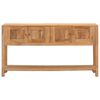 vidaXL Buffet 140x30x75 cm bois de teck massif