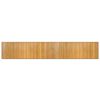 vidaXL Tapis rectangulaire naturel 70x400 cm bambou