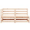 vidaXL Salon de jardin 2 pcs bois de pin massif