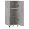 vidaXL Buffet Gris b&eacute;ton 34,5x34x90 cm Bois d'ing&eacute;nierie