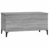 vidaXL Table basse Sonoma gris 90x44,5x45 cm Bois d'ingénierie