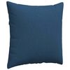 vidaXL Coussins de canap&eacute; 2 pcs Bleu 60 x 60 cm tissu