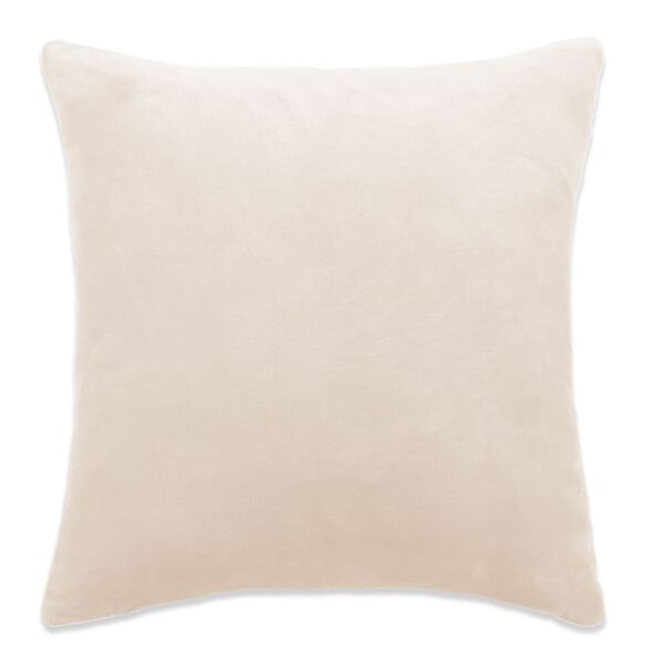 vidaXL Housses de coussin 4 pcs Tissu 80x80 cm Blanc cass&eacute;