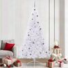 vidaXL Sapin de No&euml;l artificiel avec 300 LED Blanc 240 cm PVC et Acier