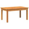 vidaXL Table basse Huile Naturelle Bois d'Acacia Massif