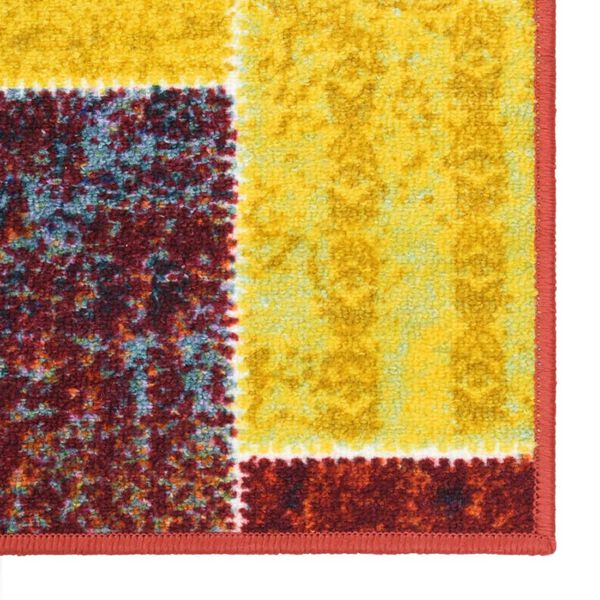 vidaXL Tapis de couloir Multicolore 80x100 cm