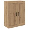 vidaXL Haut Armoire 2 pcs Ch&ecirc;ne artisanal Bois d'ing&eacute;nierie