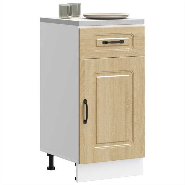vidaXL Armoire de cuisine Kalmar ch&ecirc;ne sonoma bois d'ing&eacute;nierie
