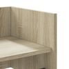 vidaXL &Eacute;tag&egrave;re murale ch&ecirc;ne sonoma 70,5x35x30,5 cm bois d'ing&eacute;nierie
