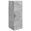 vidaXL Armoire Murale Gris b&eacute;ton 33 x 34,5 x 90 cm Bois d'ing&eacute;nierie