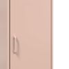 vidaXL Buffet haut rose 36x39x113 cm acier