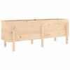 vidaXL Lit sur&eacute;lev&eacute; de jardin 160x50x57 cm bois de pin massif