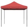 vidaXL Tente de r&eacute;ception pliable escamotable bordeaux 292x292x315 cm